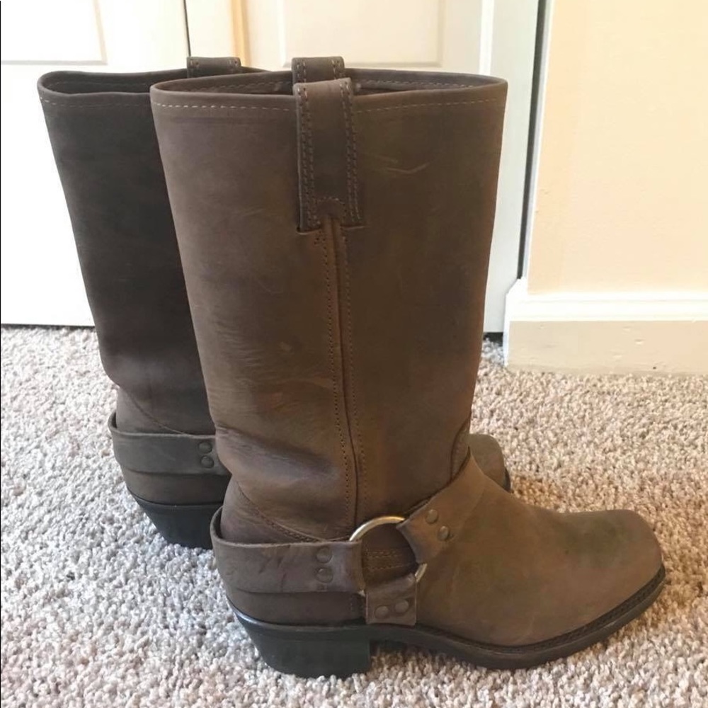 Frye Women’s Harness Motorcycle Boots 7.5